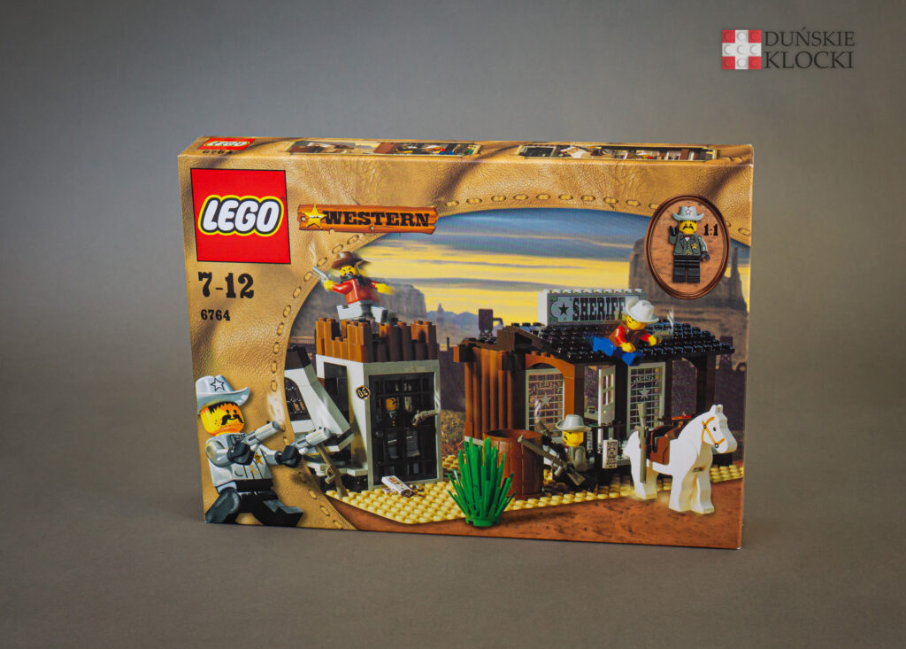zdjęcie pudełka zestawu 6764 Sheriff's Lock-Up z serii LEGO Western