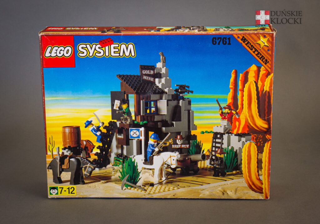 zdjęcie pudełka zestawu 6761 Bandit's Secret Hide-Out z serii LEGO Western